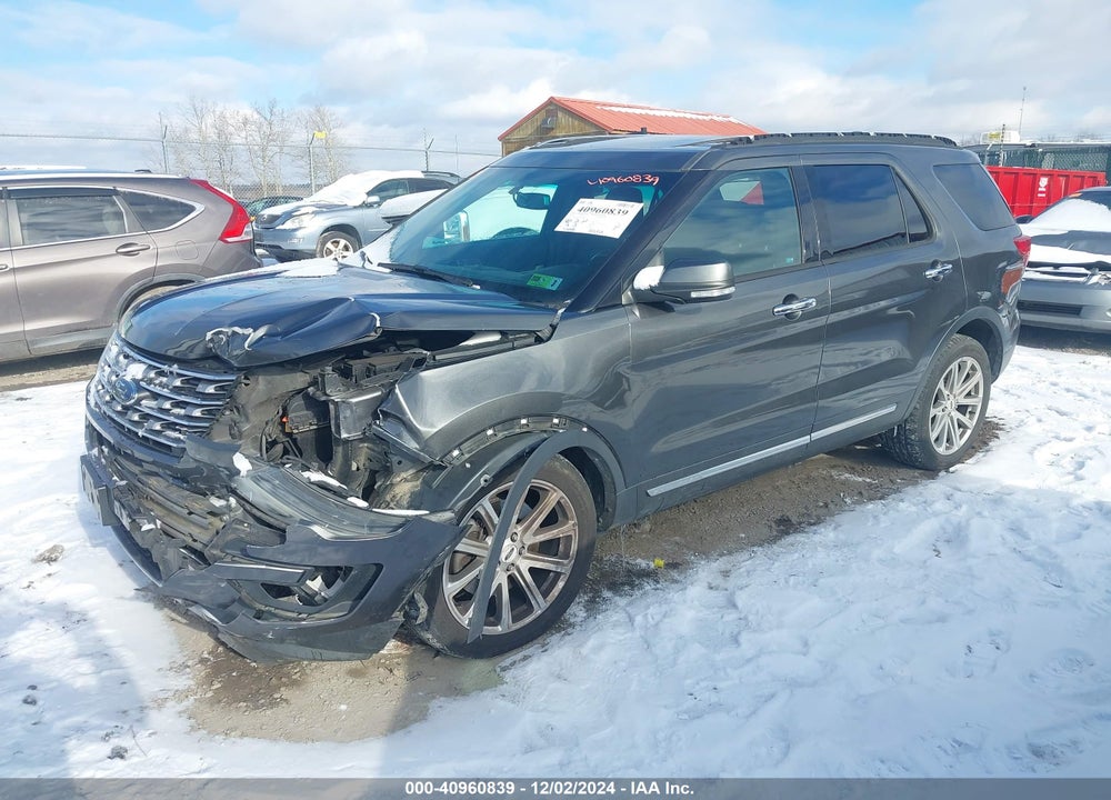 2016 FORD EXPLORER LIMITED VIN: 1FM5K8F83GGC25862