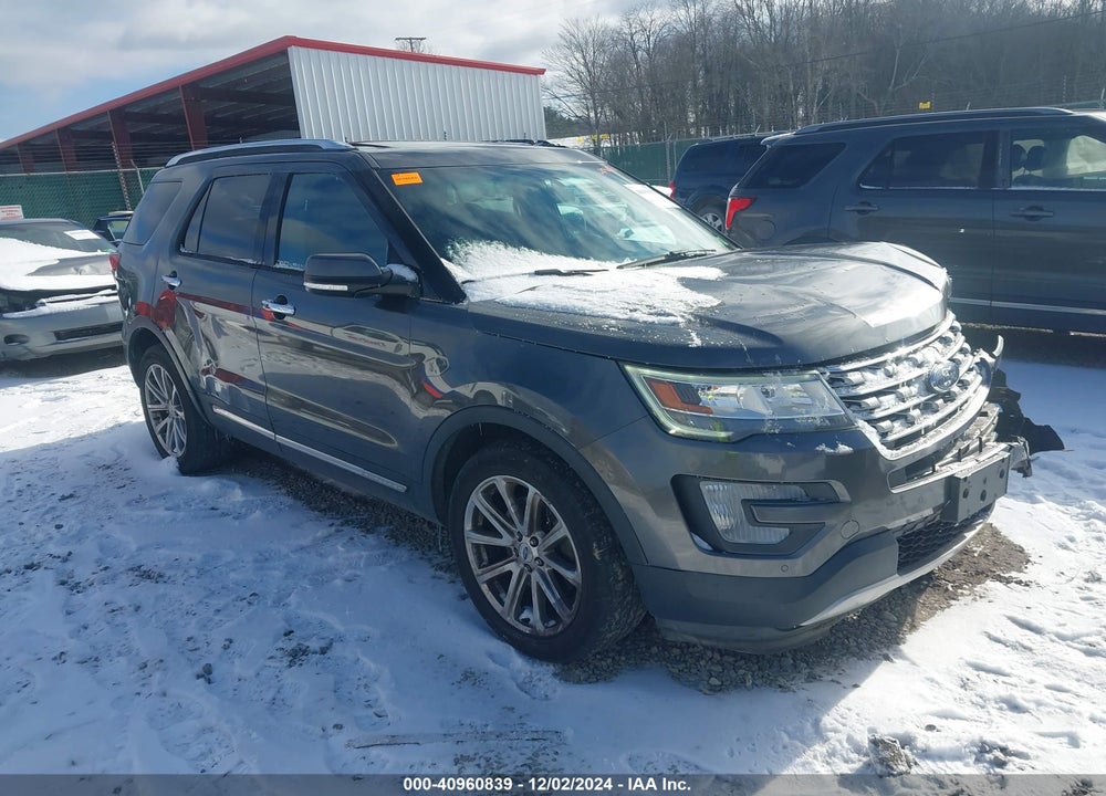 2016 FORD EXPLORER LIMITED VIN: 1FM5K8F83GGC25862
