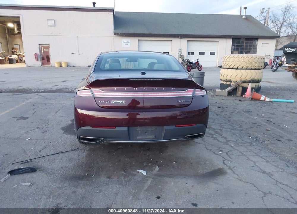 2017 LINCOLN MKZ VIN: 3LN6L5FCXHR654351
