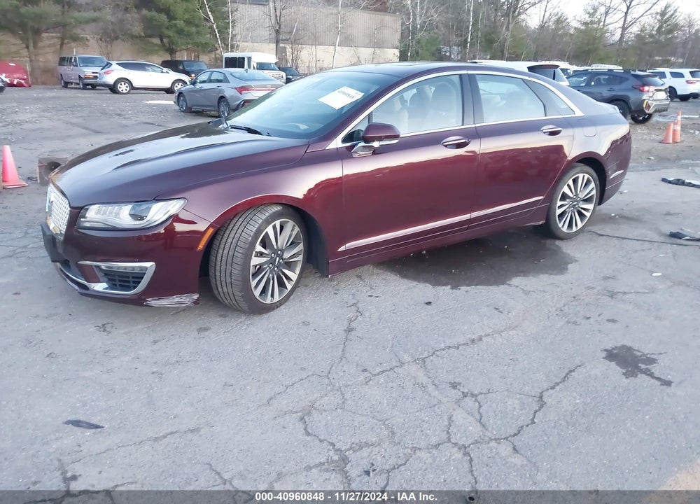 2017 LINCOLN MKZ VIN: 3LN6L5FCXHR654351