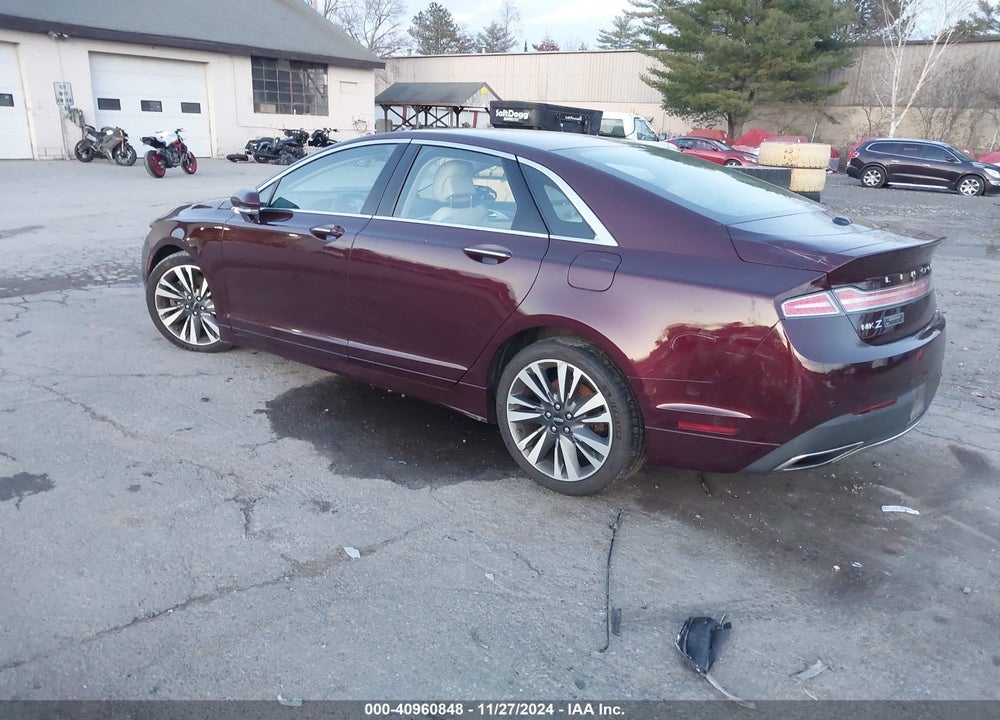 2017 LINCOLN MKZ VIN: 3LN6L5FCXHR654351