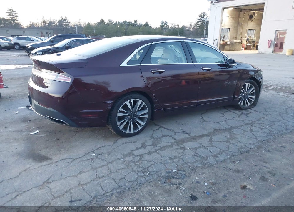 2017 LINCOLN MKZ VIN: 3LN6L5FCXHR654351
