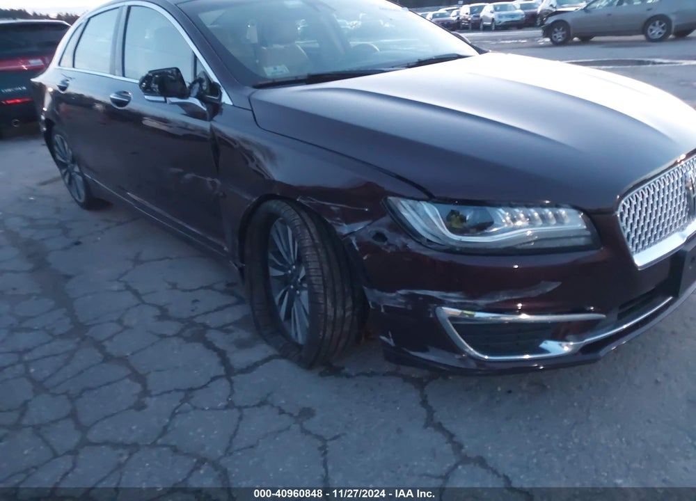 2017 LINCOLN MKZ VIN: 3LN6L5FCXHR654351