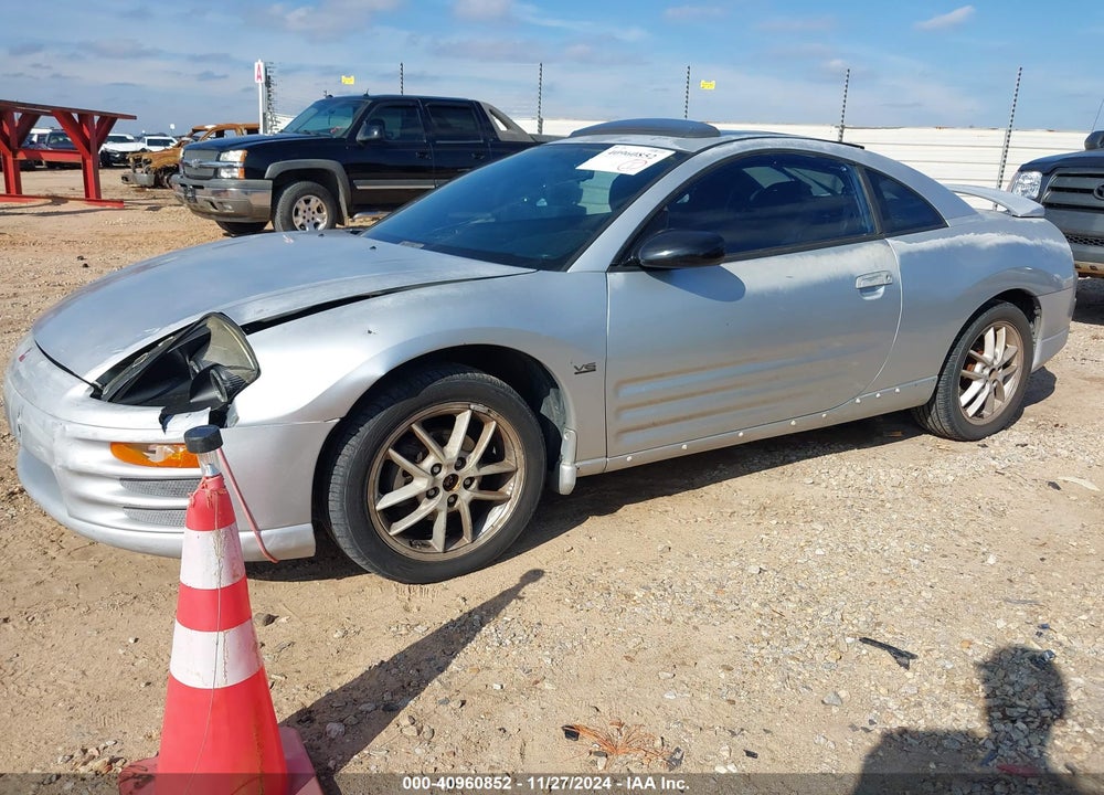 2000 MITSUBISHI ECLIPSE GT VIN: 4A3AC54L3YE115913