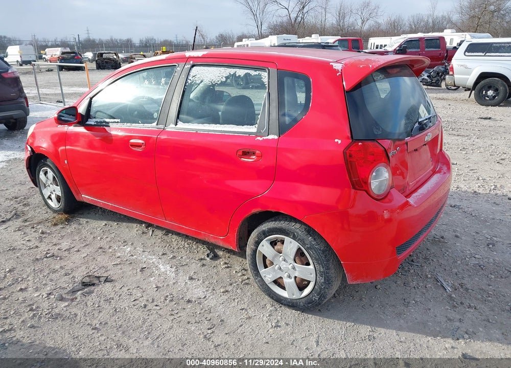 2009 CHEVROLET AVEO LT VIN: KL1TD66E39B648111