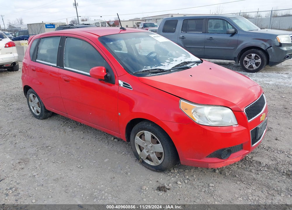 2009 CHEVROLET AVEO LT VIN: KL1TD66E39B648111