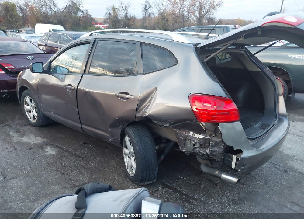 2009 NISSAN ROGUE SL VIN: JN8AS58V19W444062