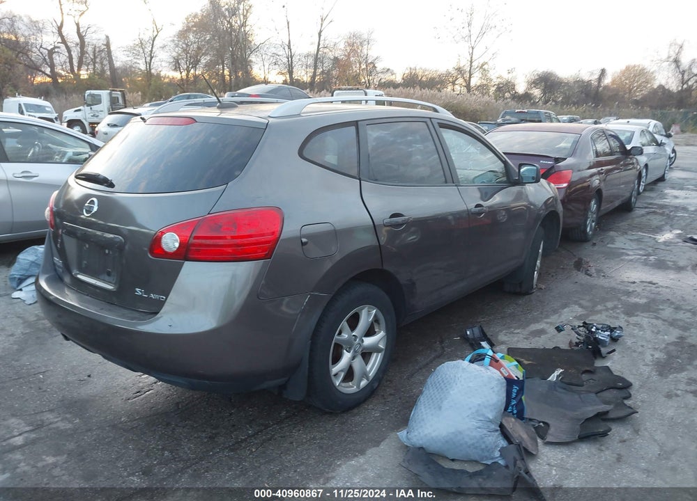 2009 NISSAN ROGUE SL VIN: JN8AS58V19W444062