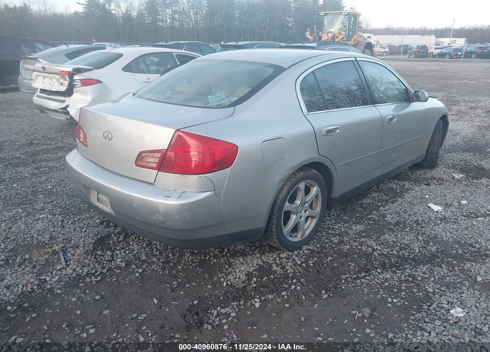 2004 INFINITI G35 VIN: JNKCV51E54M105197