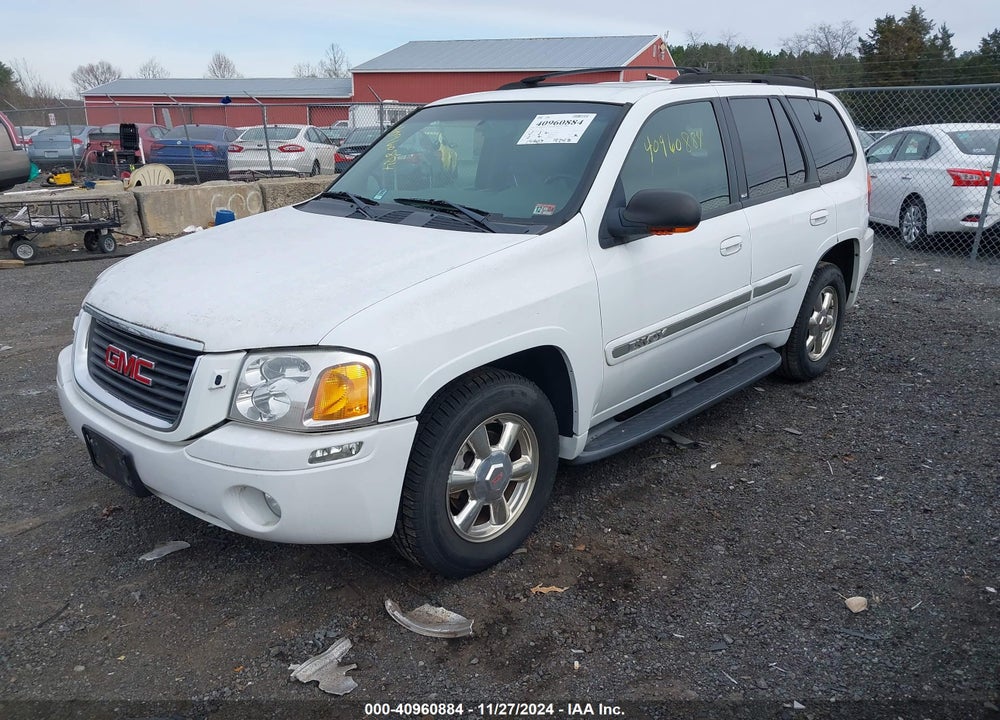 2002 GMC ENVOY SLT VIN: 1GKDT13S322200152