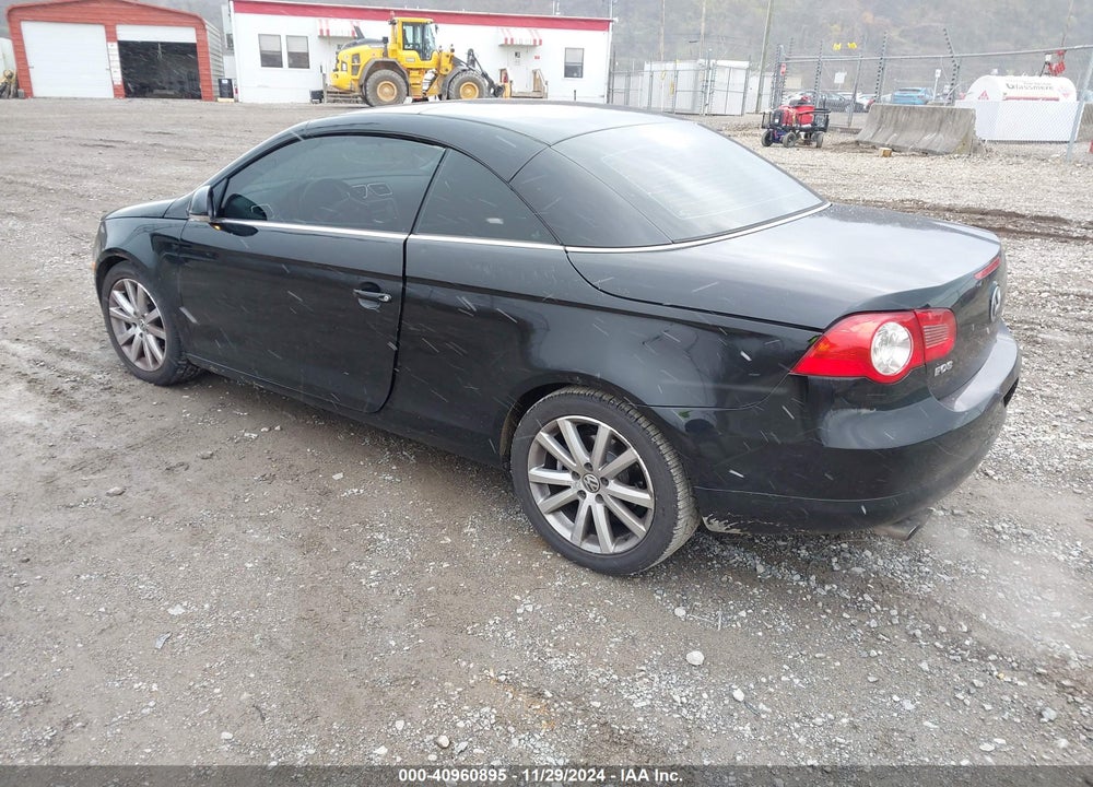 2007 VOLKSWAGEN EOS 2.0T VIN: WVWBA71F57V029198