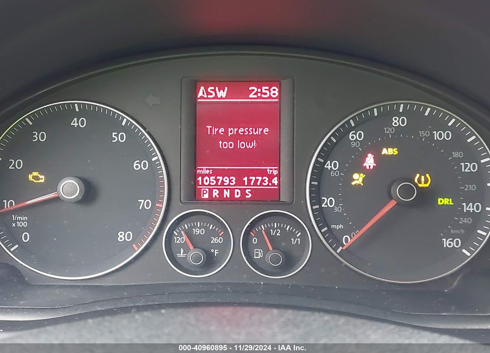 2007 VOLKSWAGEN EOS 2.0T VIN: WVWBA71F57V029198