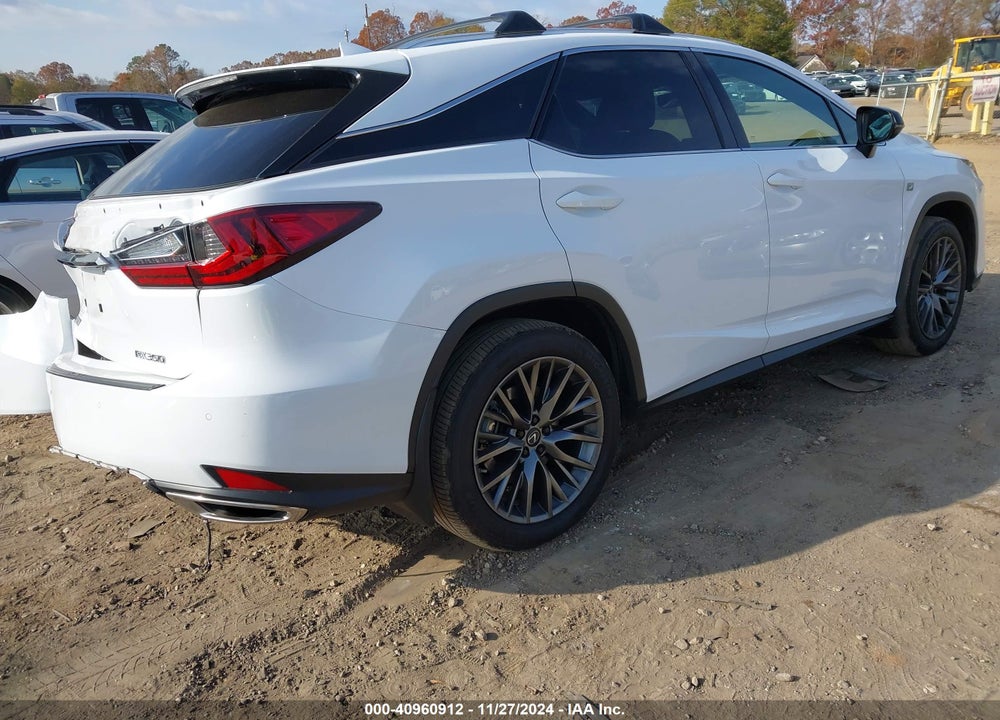 2022 LEXUS RX 350 F SPORT HANDLING VIN: 2T2YZMDA7NC342654
