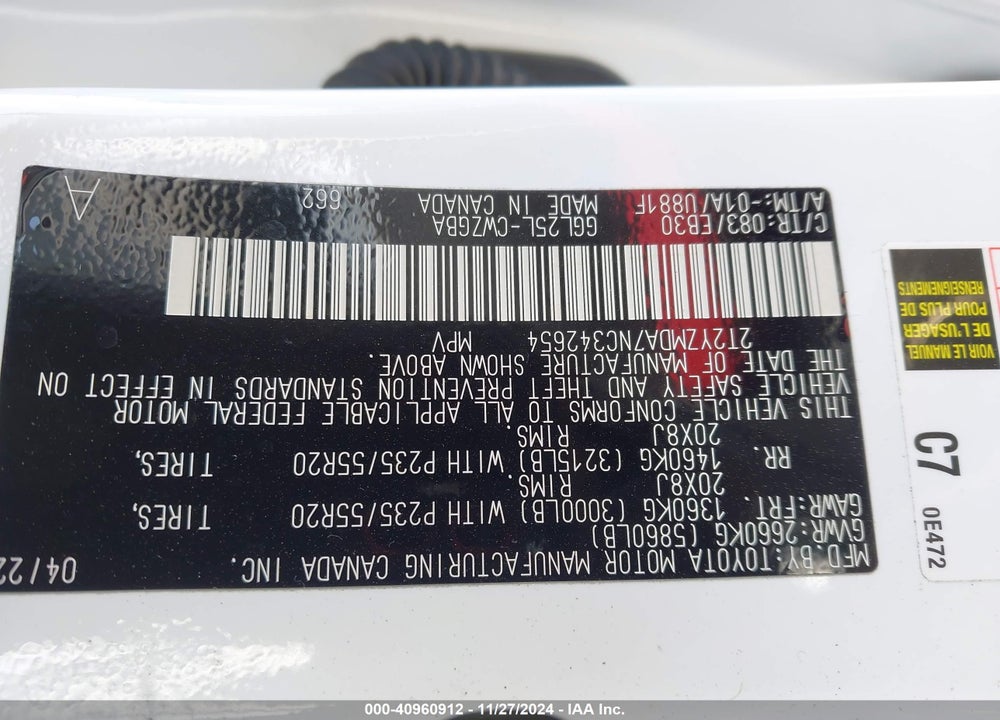 2022 LEXUS RX 350 F SPORT HANDLING VIN: 2T2YZMDA7NC342654