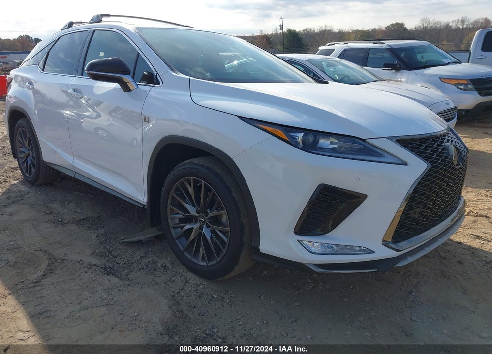 2022 LEXUS RX 350 F SPORT HANDLING VIN: 2T2YZMDA7NC342654