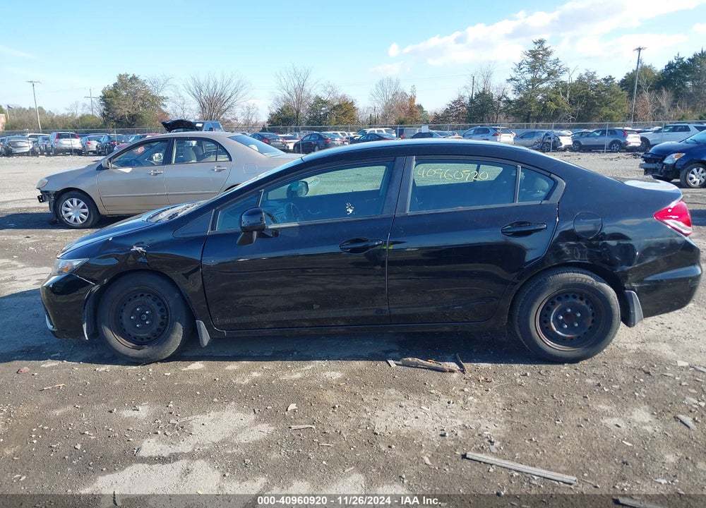 2013 HONDA CIVIC LX VIN: 2HGFB2F59DH555146