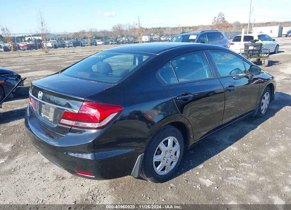2013 HONDA CIVIC LX VIN: 2HGFB2F59DH555146