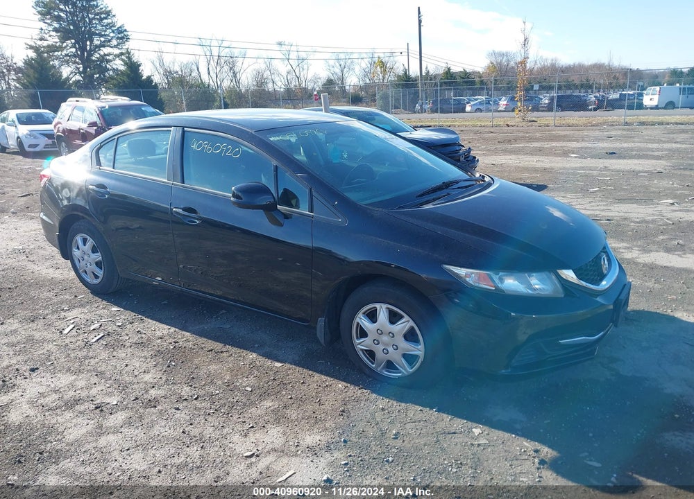 2013 HONDA CIVIC LX VIN: 2HGFB2F59DH555146