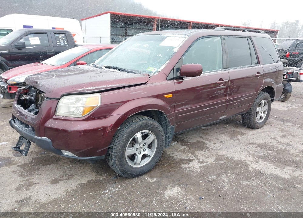 2007 HONDA PILOT EX-L VIN: 5FNYF187X7B003234