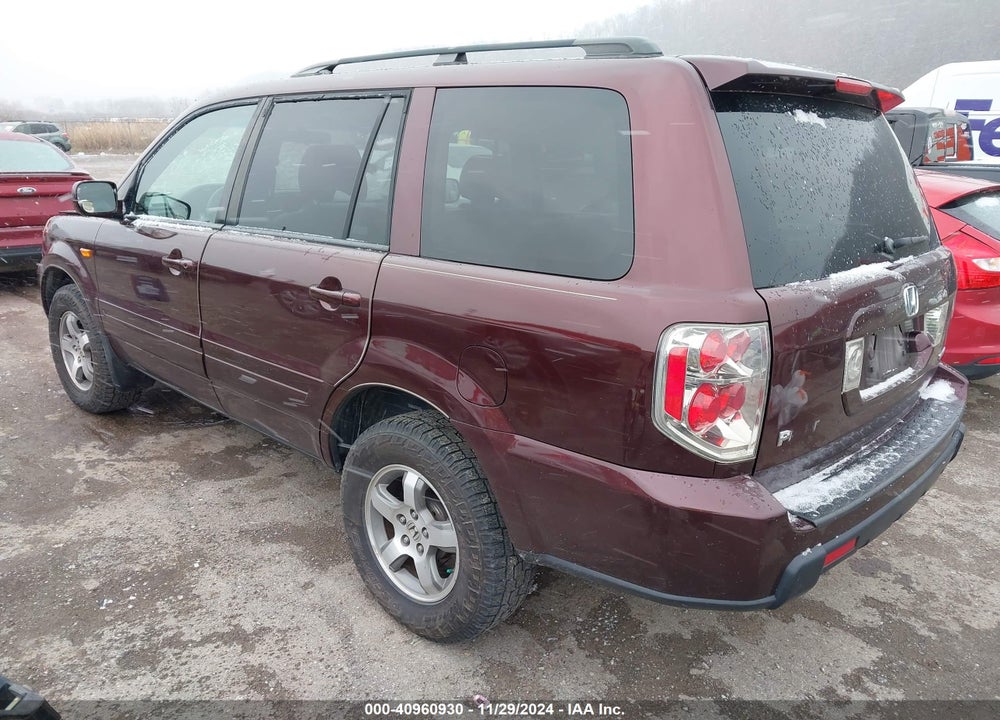 2007 HONDA PILOT EX-L VIN: 5FNYF187X7B003234