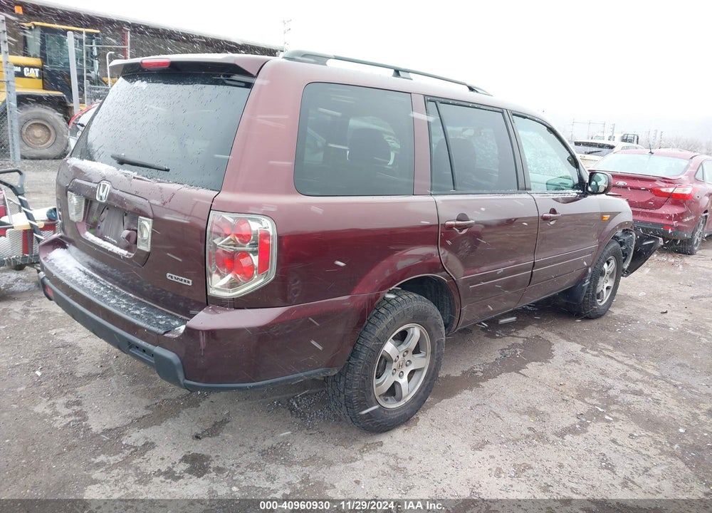 2007 HONDA PILOT EX-L VIN: 5FNYF187X7B003234