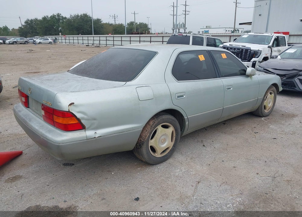 1998 LEXUS LS 400 VIN: JT8BH28F1W0130110