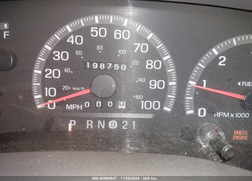 1998 FORD F-150 LARIAT/STANDARD/XL/XLT VIN: 1FTZX18W1WNB91392