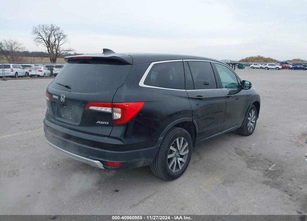 2019 HONDA PILOT EX-L VIN: 5FNYF6H58KB064781