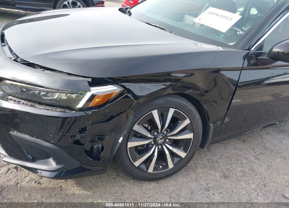 2022 HONDA CIVIC EX VIN: 2HGFE1F78NH309659