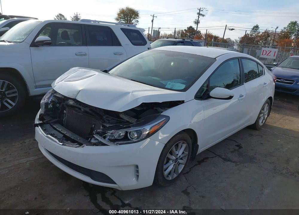 2017 KIA FORTE S VIN: 3KPFL4A7XHE096520