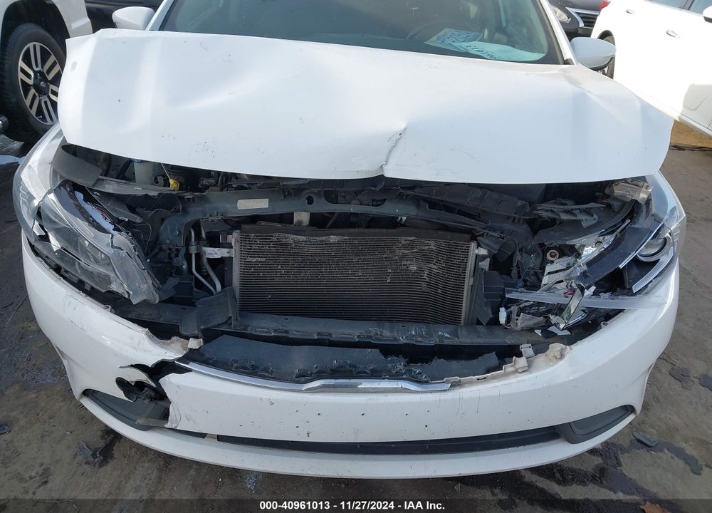 2017 KIA FORTE S VIN: 3KPFL4A7XHE096520