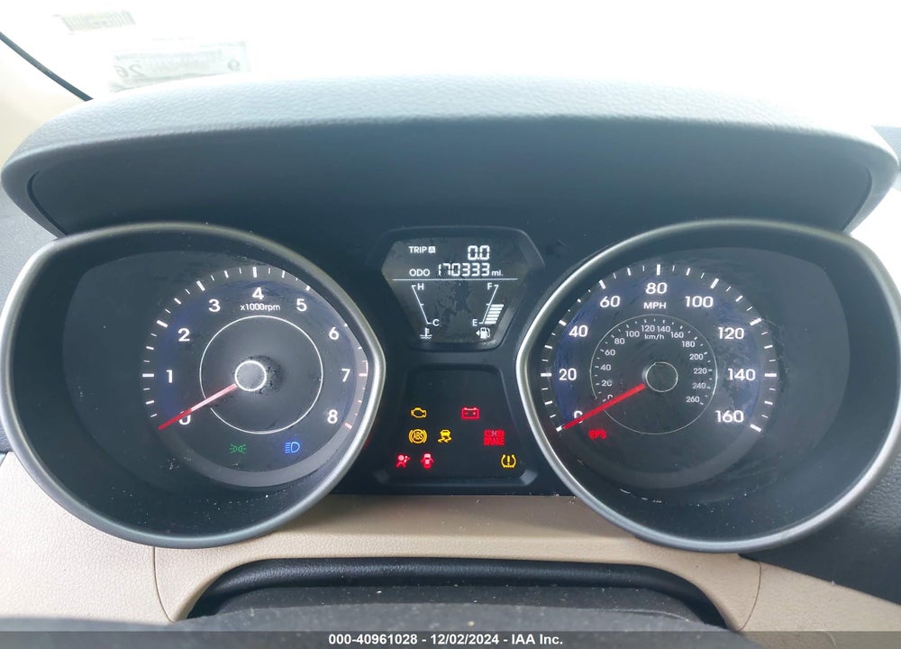 2013 HYUNDAI ELANTRA LIMITED VIN: 5NPDH4AE8DH392259