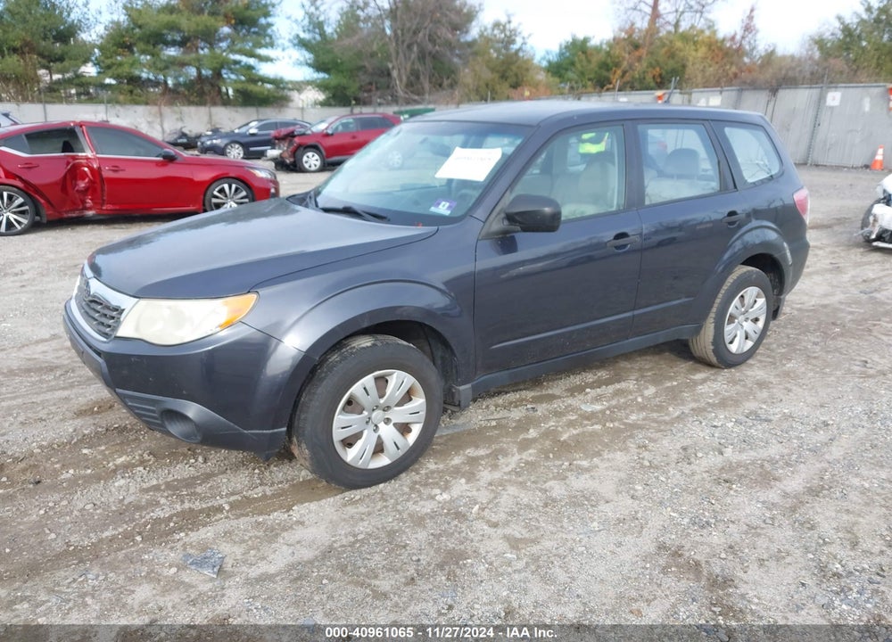 2010 SUBARU FORESTER 2.5X VIN: JF2SH6AC2AH758438