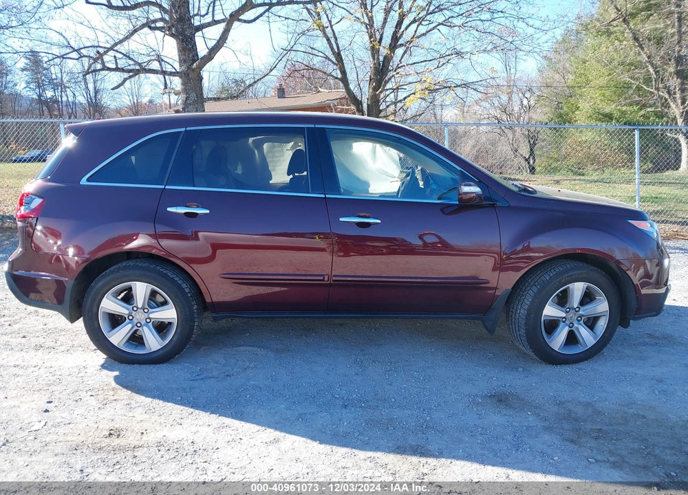 2013 ACURA MDX TECHNOLOGY PACKAGE VIN: 2HNYD2H37DH505577