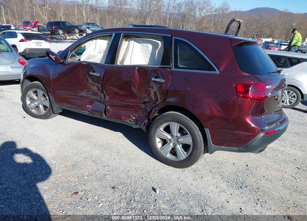 2013 ACURA MDX TECHNOLOGY PACKAGE VIN: 2HNYD2H37DH505577