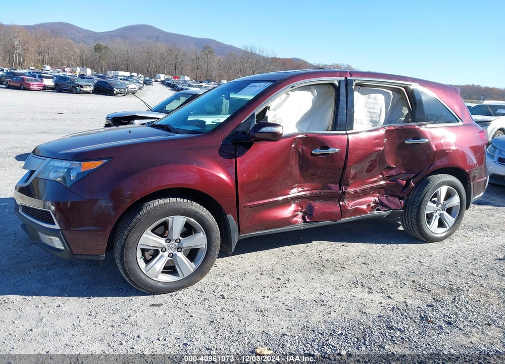2013 ACURA MDX TECHNOLOGY PACKAGE VIN: 2HNYD2H37DH505577