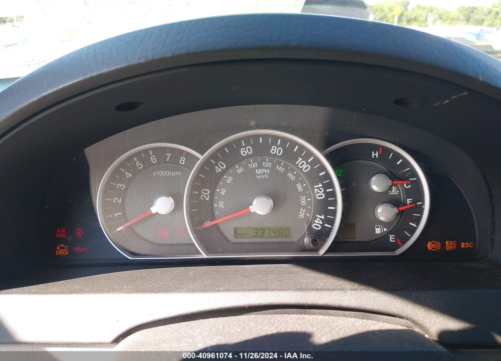 2007 KIA SORENTO LX VIN: KNDJD736375727874