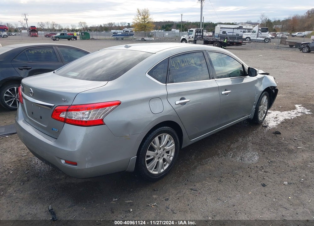 2014 NISSAN SENTRA SL VIN: 3N1AB7AP1EY296214
