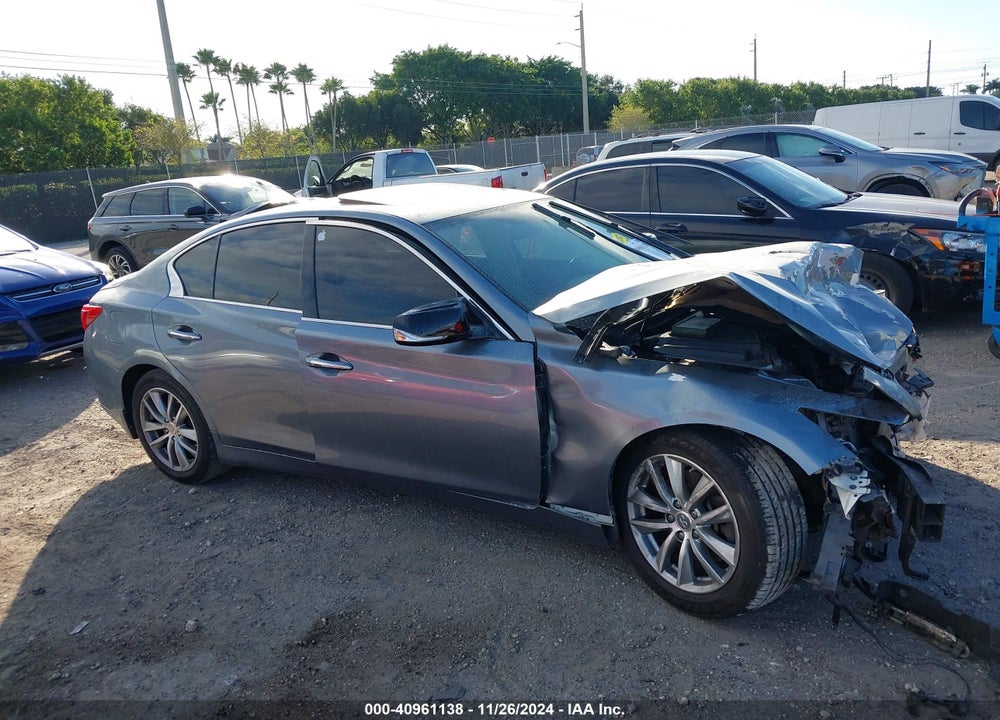 2014 INFINITI Q50 PREMIUM VIN: JN1BV7AR7EM681731