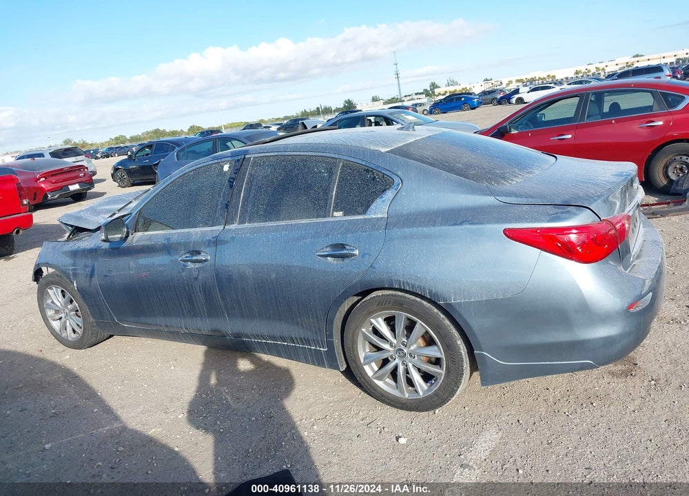 2014 INFINITI Q50 PREMIUM VIN: JN1BV7AR7EM681731