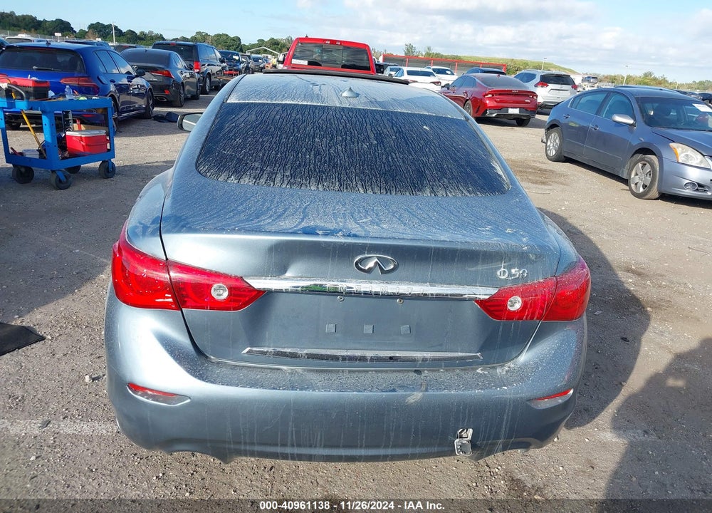 2014 INFINITI Q50 PREMIUM VIN: JN1BV7AR7EM681731