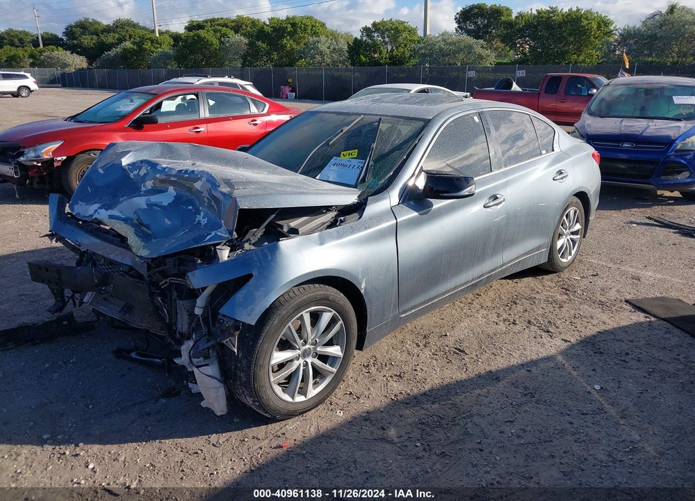 2014 INFINITI Q50 PREMIUM VIN: JN1BV7AR7EM681731