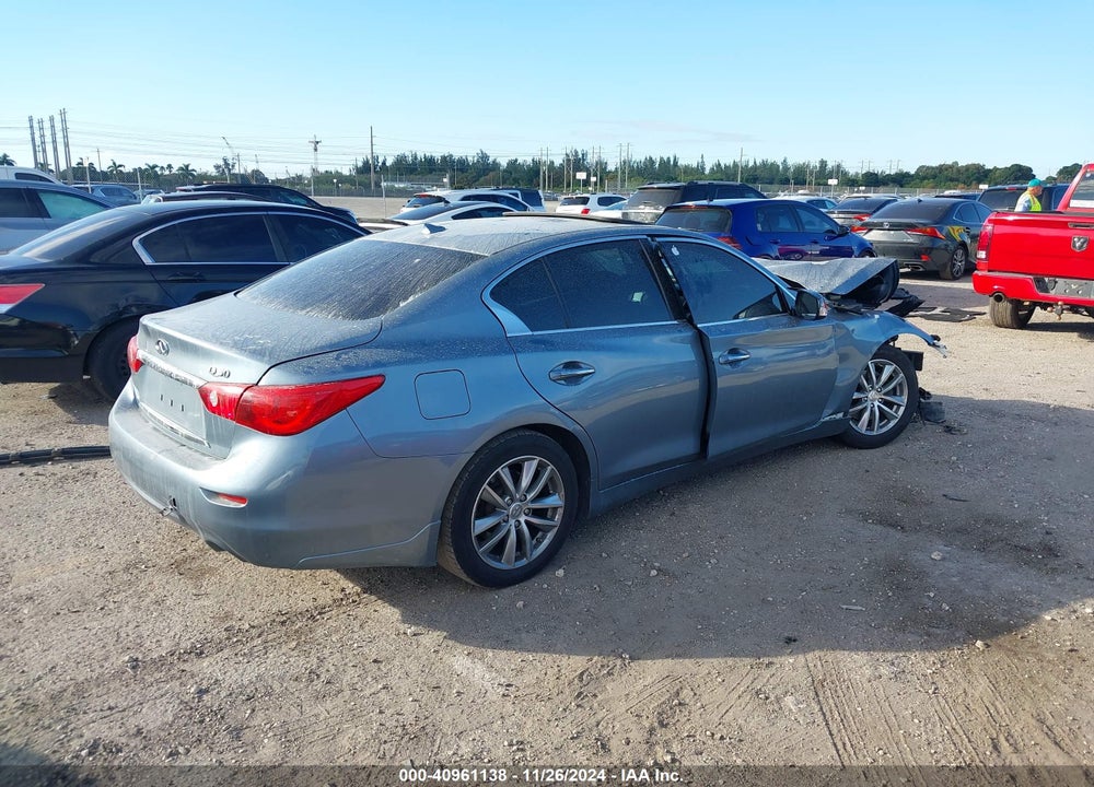 2014 INFINITI Q50 PREMIUM VIN: JN1BV7AR7EM681731