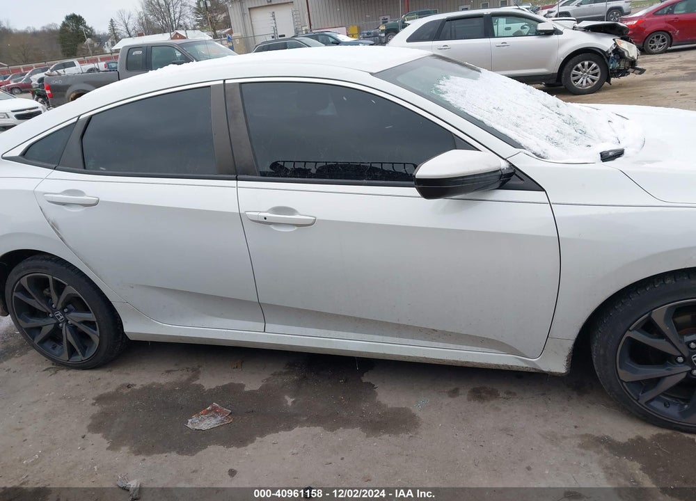2021 HONDA CIVIC SPORT VIN: 2HGFC2F81MH558565