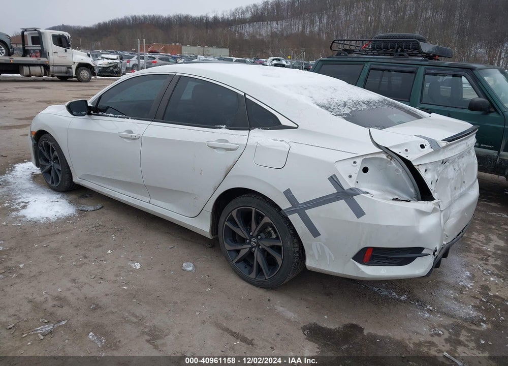 2021 HONDA CIVIC SPORT VIN: 2HGFC2F81MH558565
