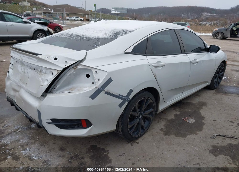 2021 HONDA CIVIC SPORT VIN: 2HGFC2F81MH558565