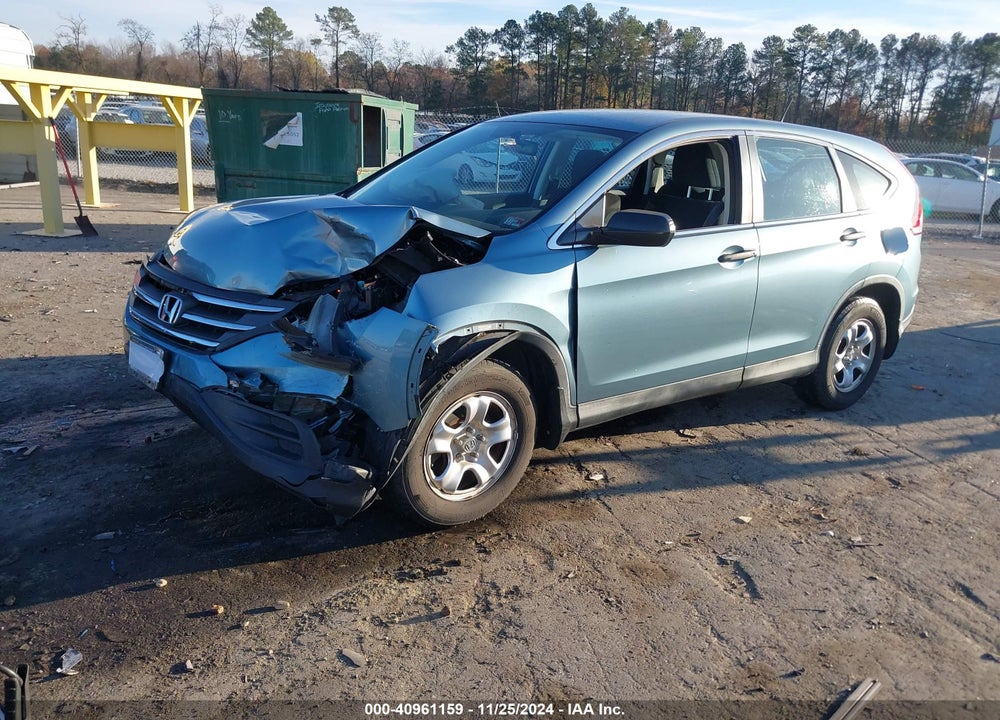 2014 HONDA CR-V LX VIN: 2HKRM3H31EH566707
