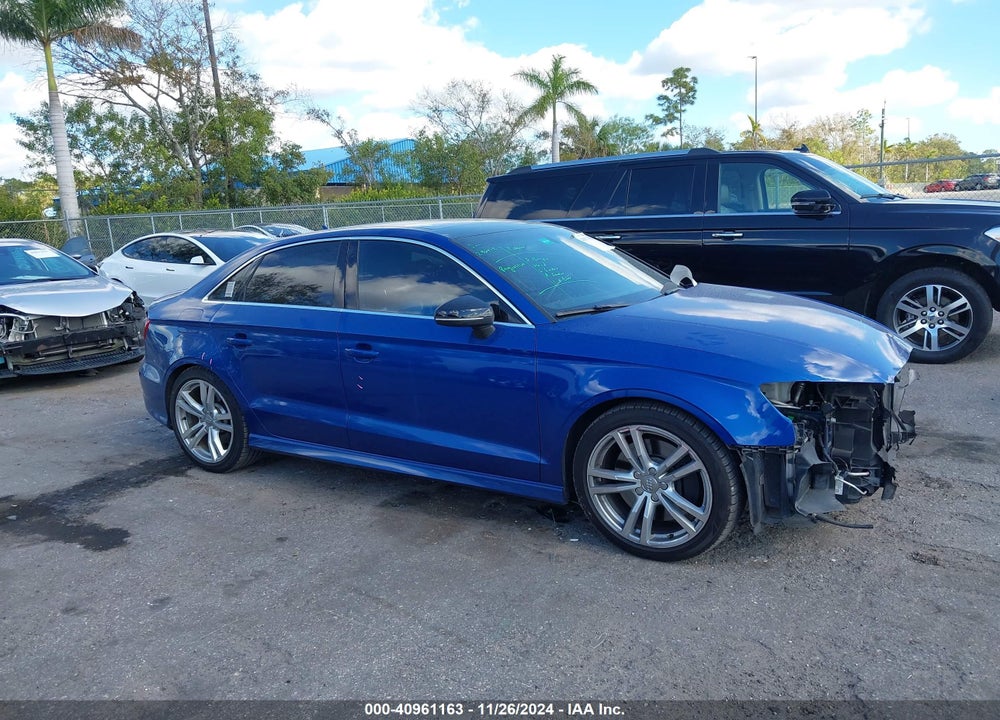 2015 AUDI S3 2.0T PREMIUM PLUS VIN: WAUBFGFF0F1075079