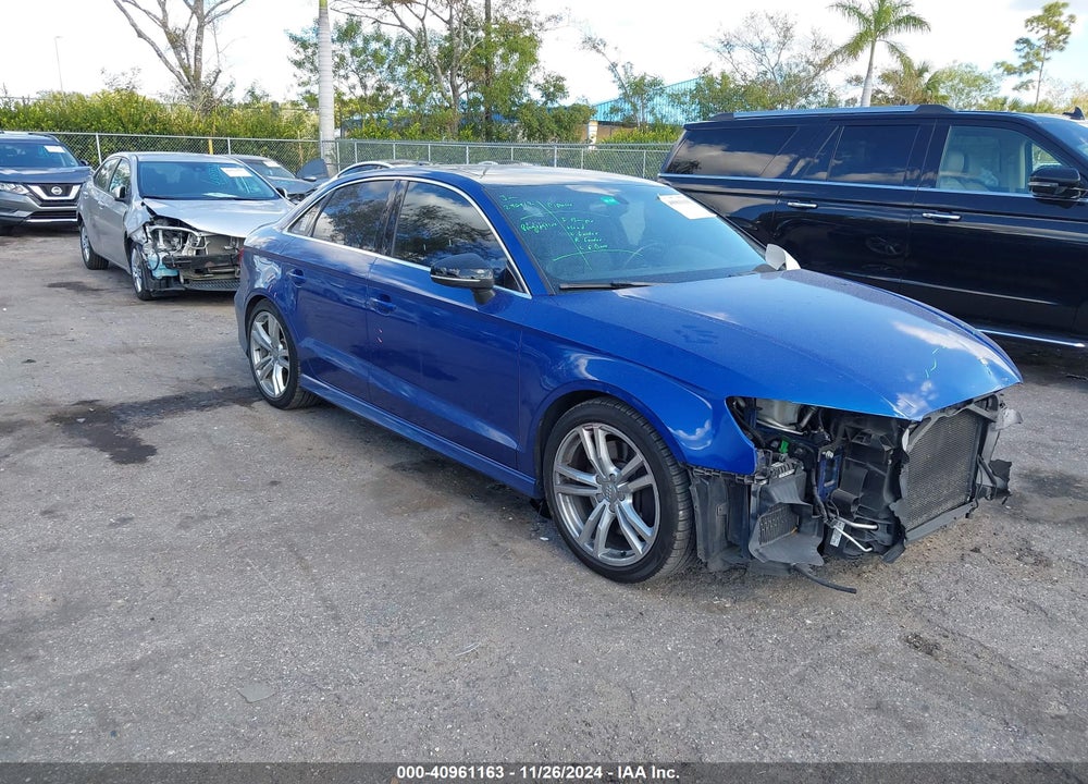 2015 AUDI S3 2.0T PREMIUM PLUS VIN: WAUBFGFF0F1075079