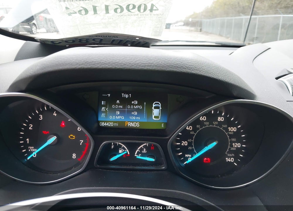 2019 FORD ESCAPE SE VIN: 1FMCU0GD9KUA96051